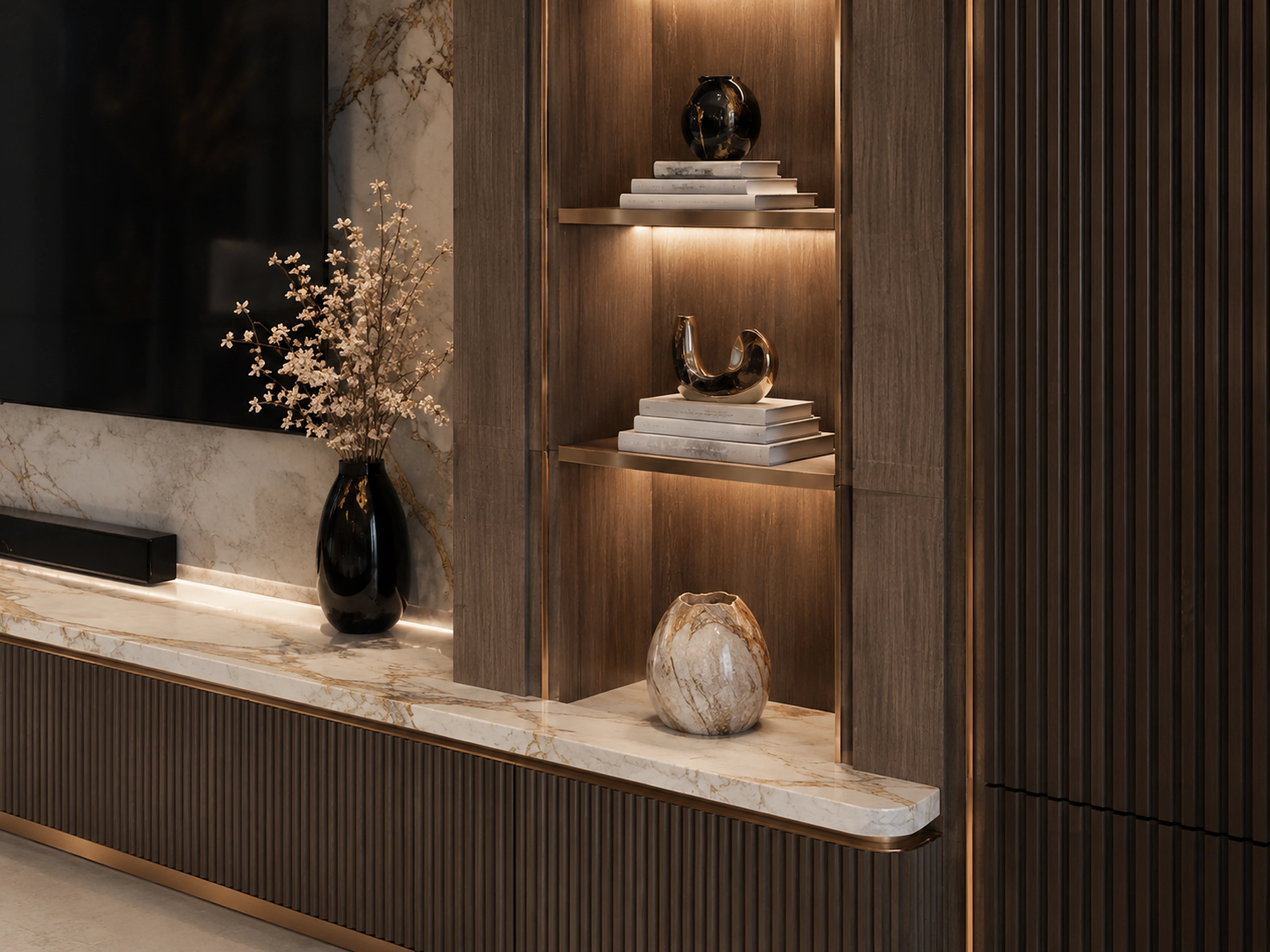 Design inspiration — Bespoke Joinery — Wall Detail