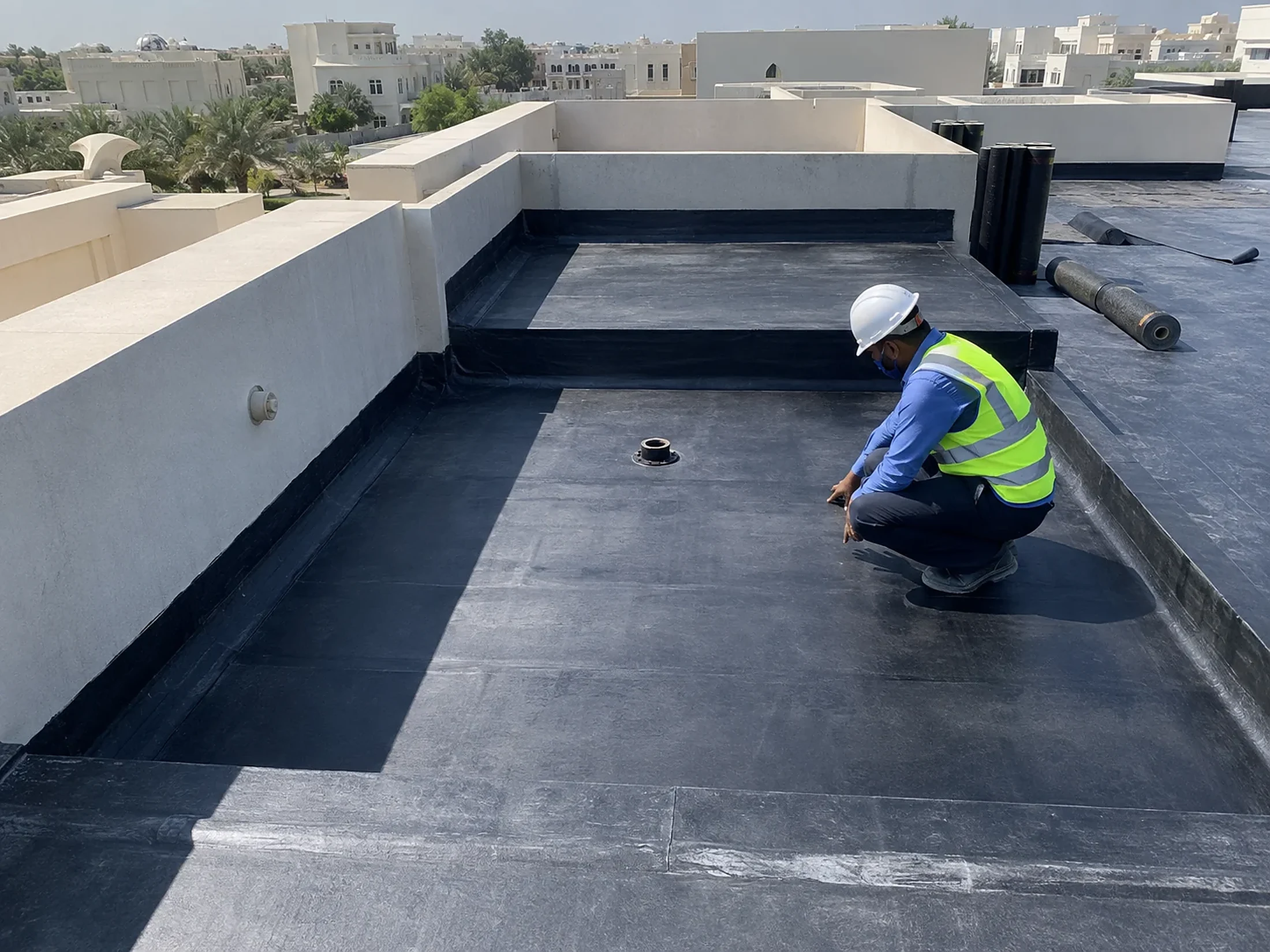 Construction Work service — Roof Waterproofing