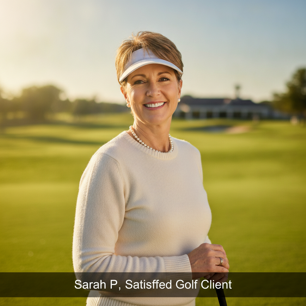 Avatar of satisfied golf client Sarah P.