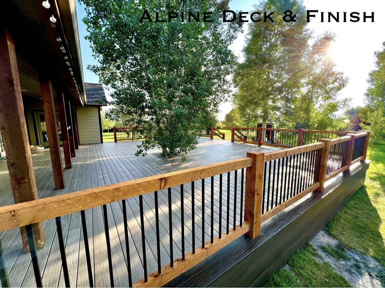 Hardwood Deck & Railing