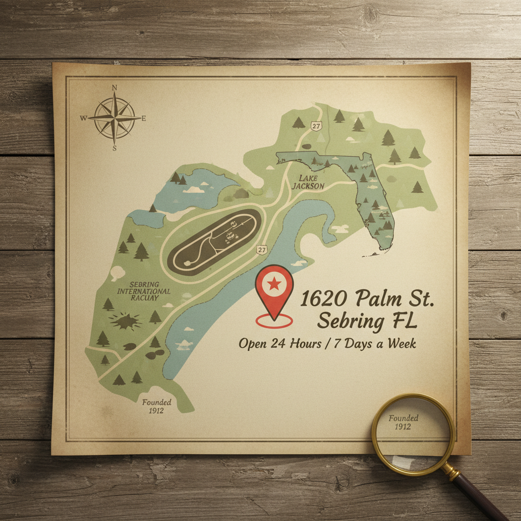 Map of Sebring FL