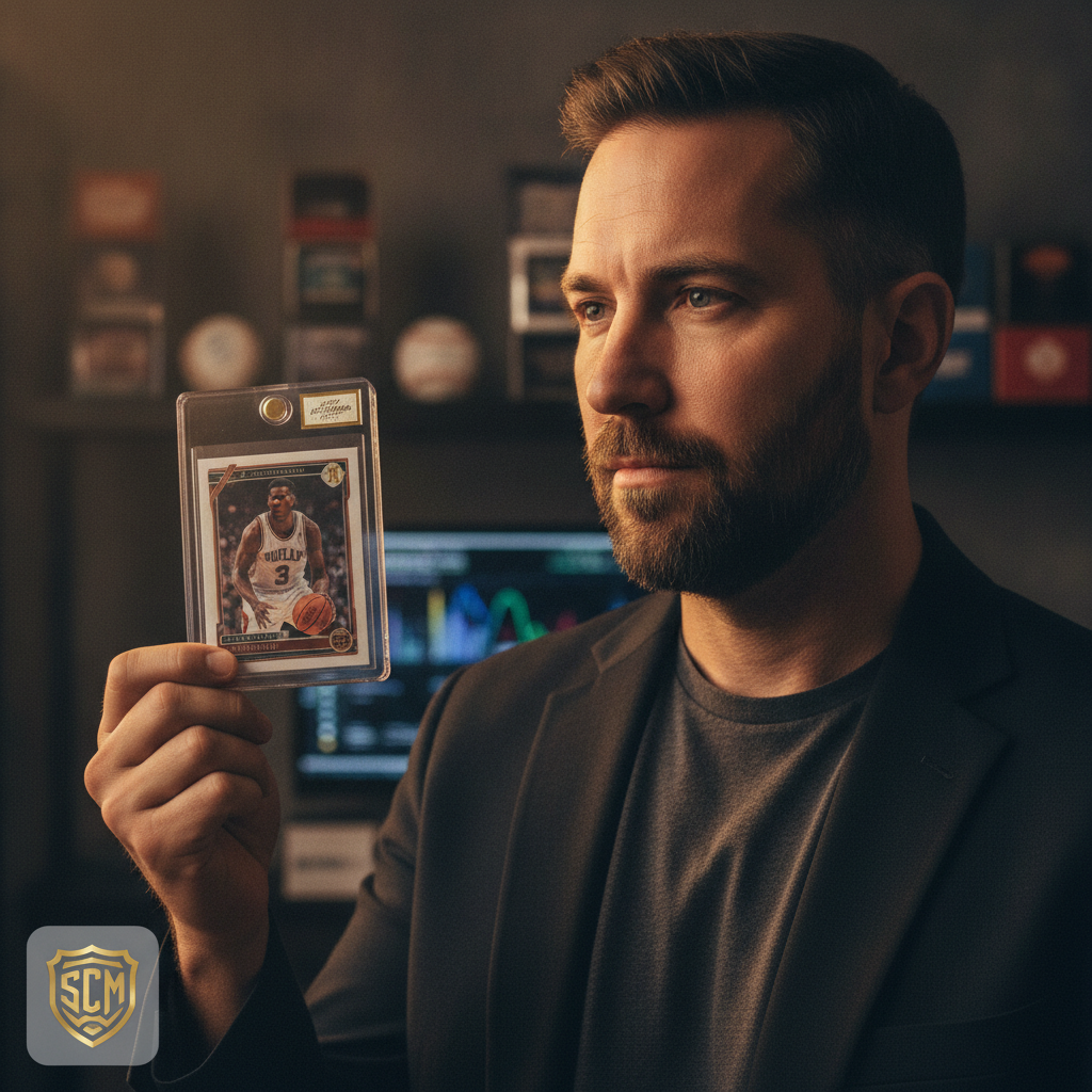 Sports card collector profile avatar