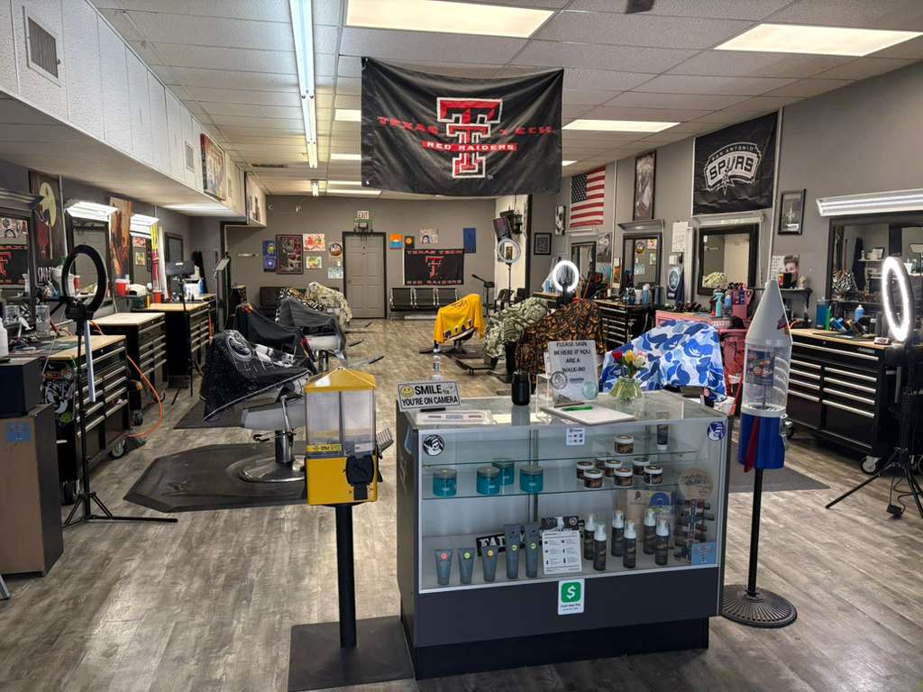 Inside Fademasters Barbershop