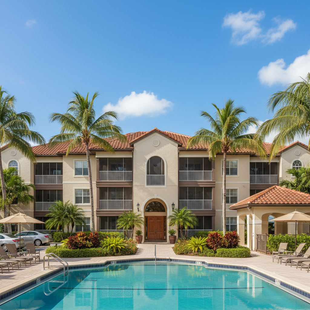 Modern Apartment Complex in Florida