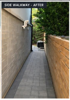 After: fresh, thoughtfully designed landscaping