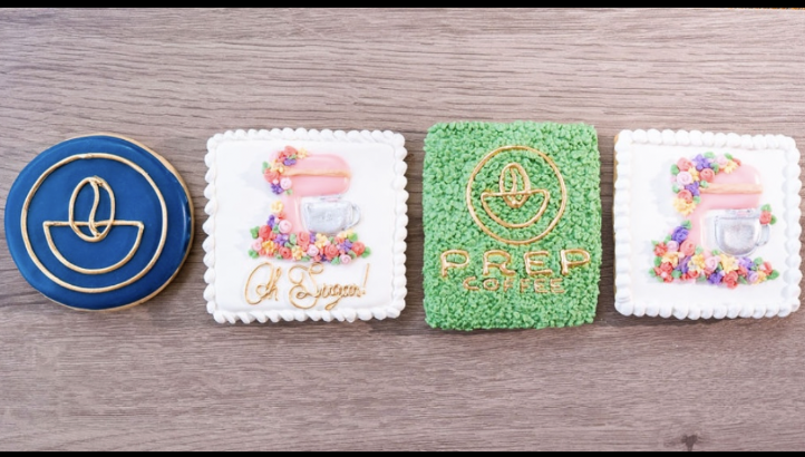 Assorted flavor cookies