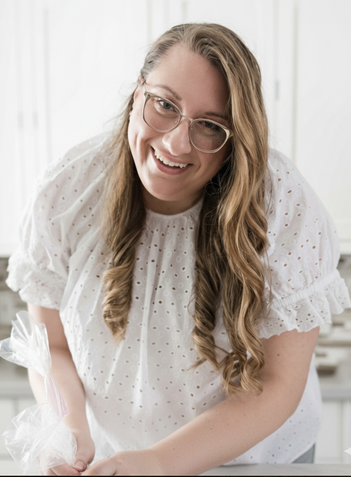 Aesthetic shot of baking ingredients and tools