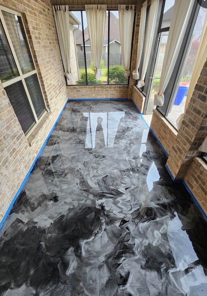 Residential roof after soft wash treatment with black streaks removed and shingles restored