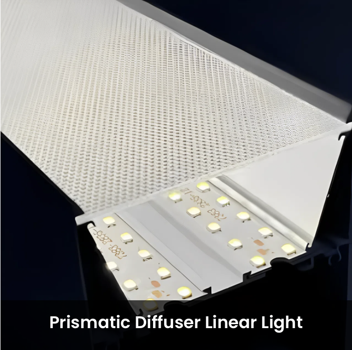 Matte Black Linear Profile Light