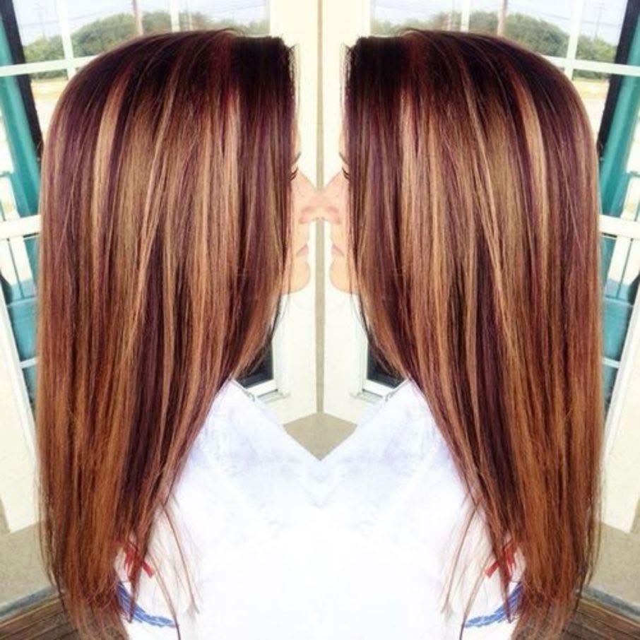 Golden balayage hair color transformation with soft face-framing highlights by SalonQ stylist