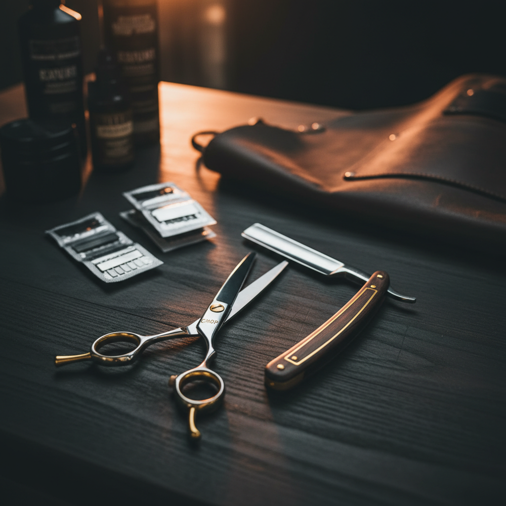 Professional Scissor and Shaving Blade