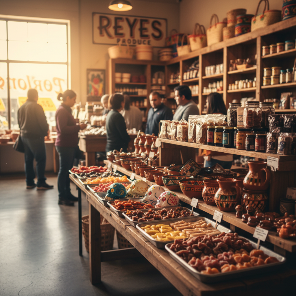 Pasillo de la tienda