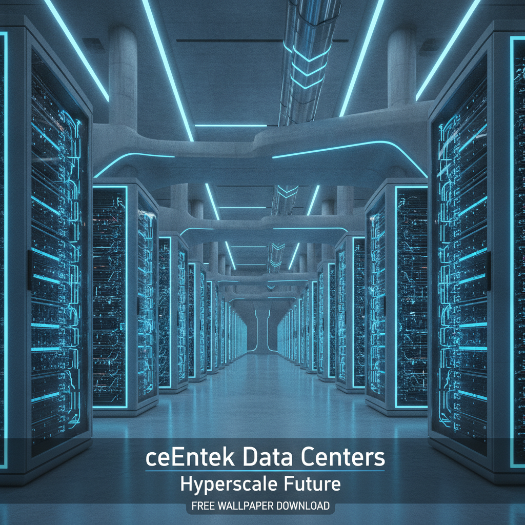 Professional whitepaper document cover about hyperscale data center infrastructure and AI compute architecture
