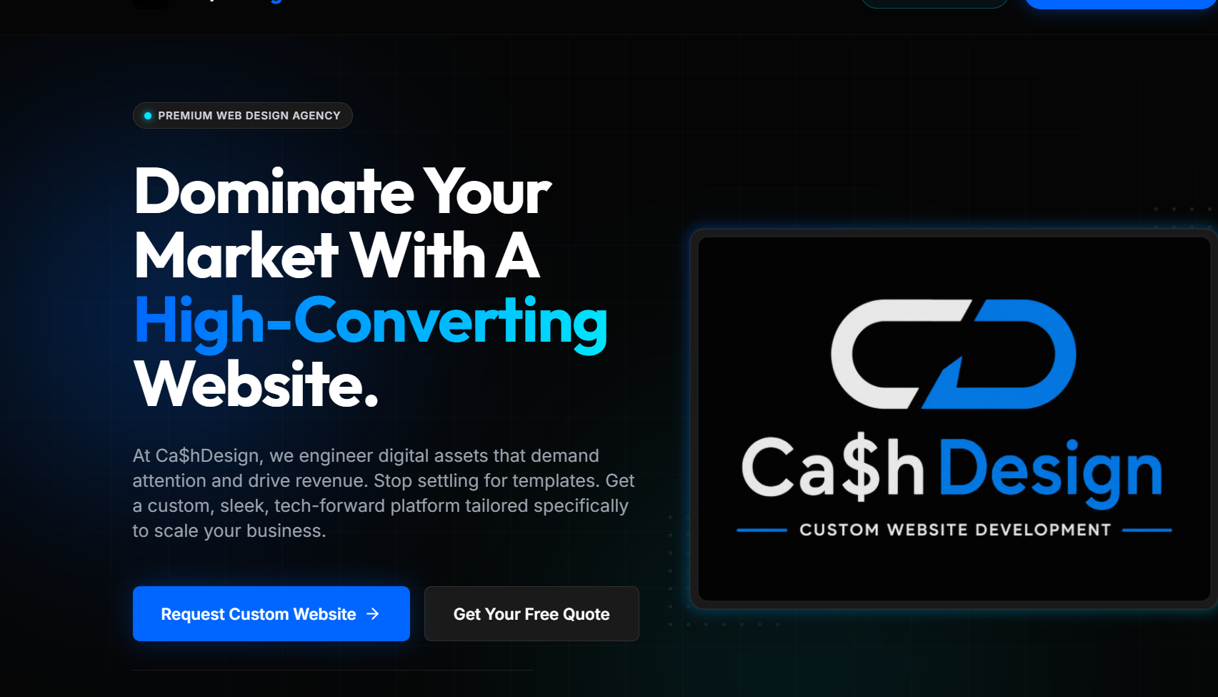 Modern e-commerce website design mockup on a sleek laptop interface