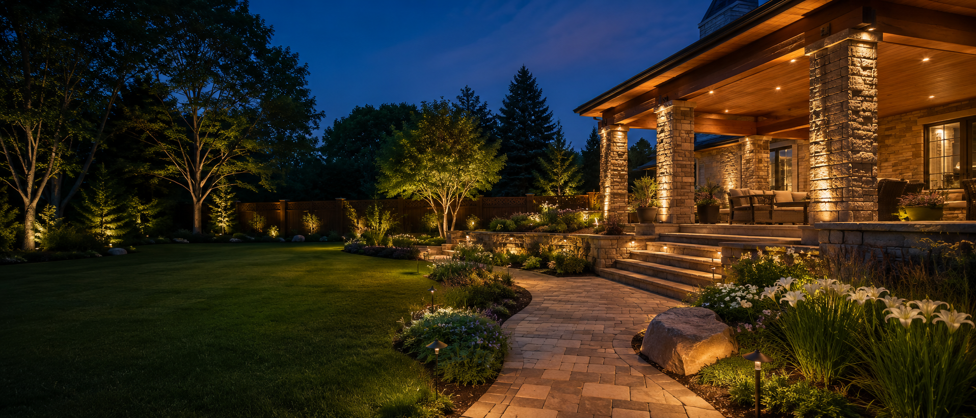 Landscape design website style