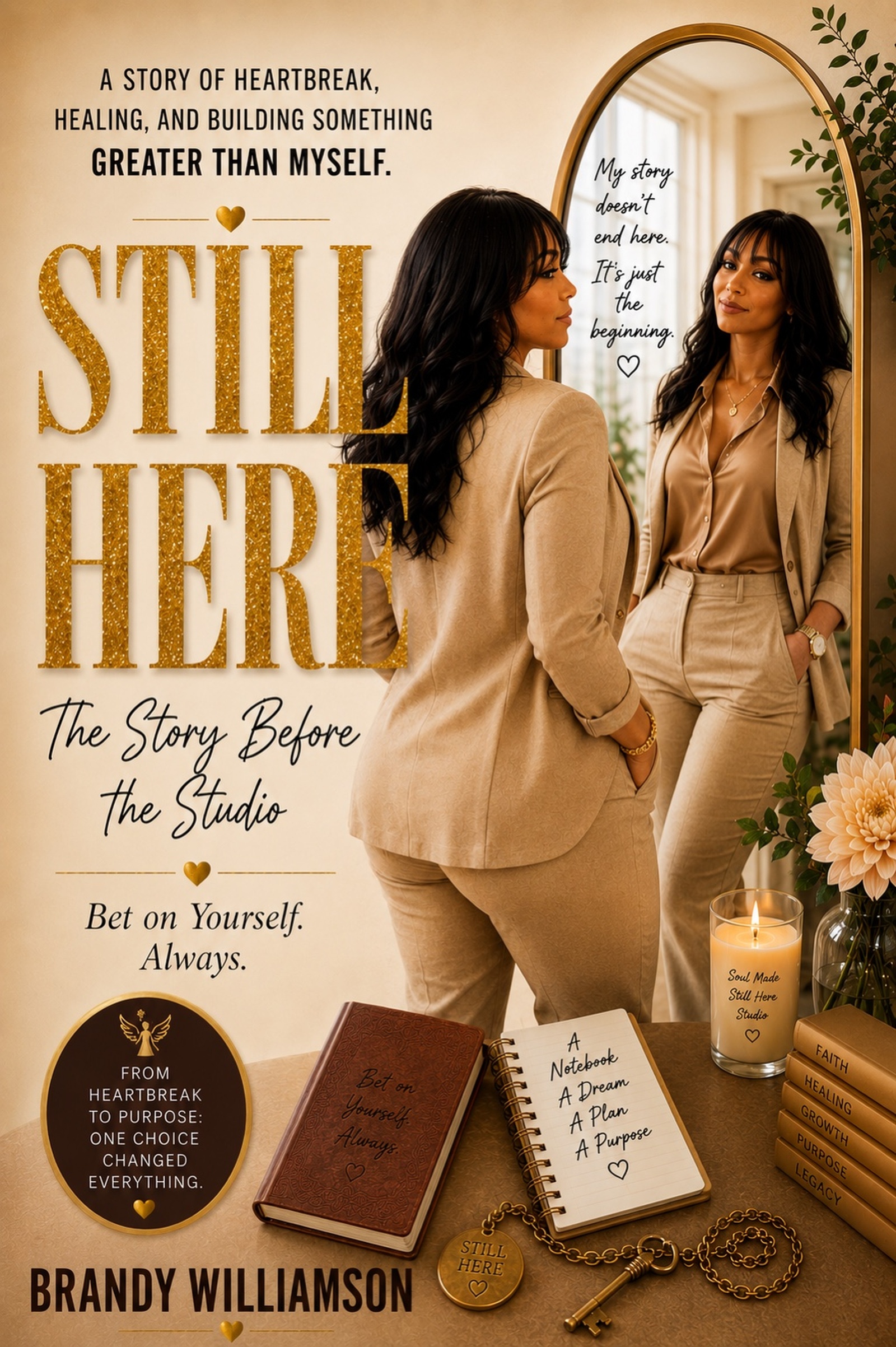 Book cover for Still Here: The Story Didn't End There by Brandy Williamson
