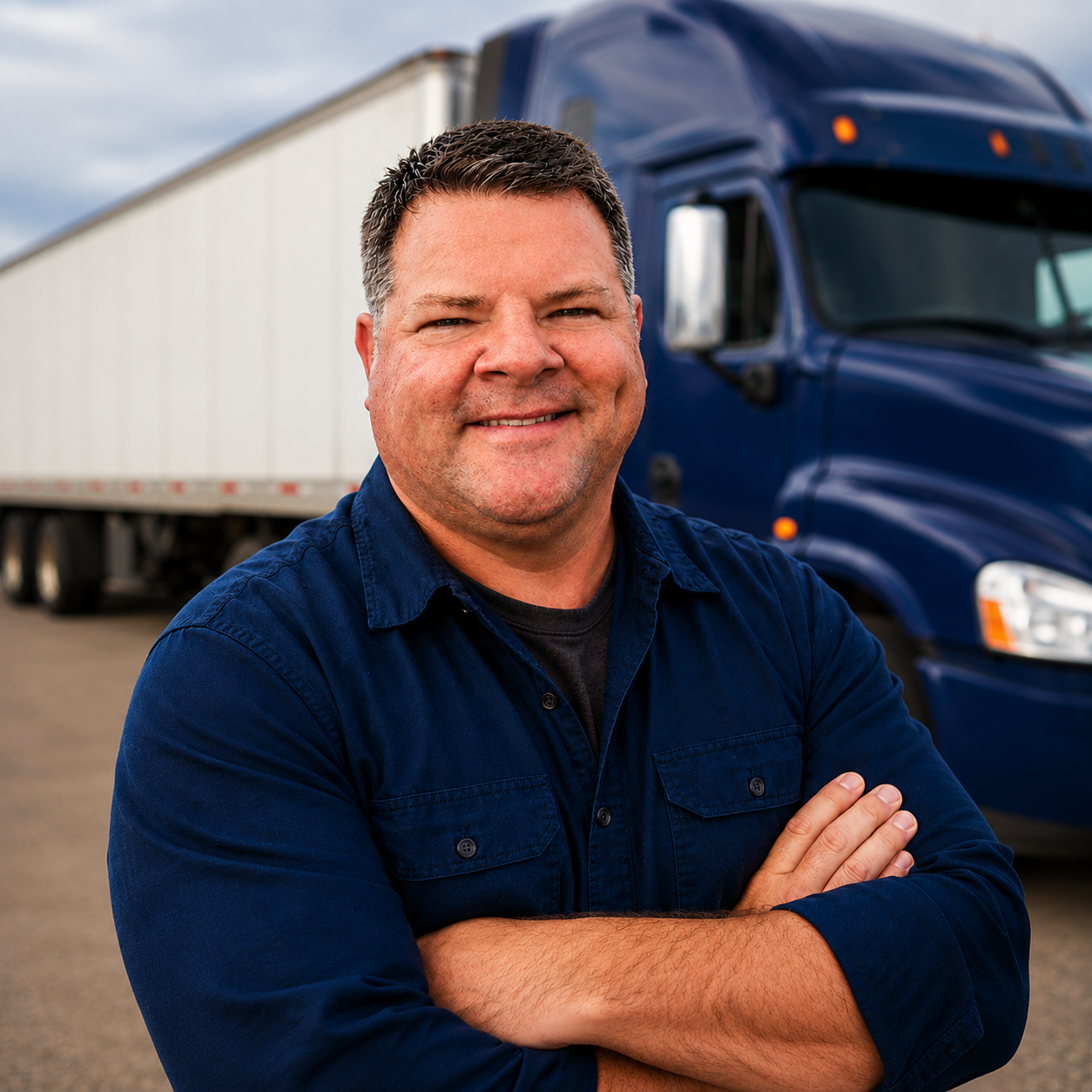 Professional headshot of Sean Lindsay, founder of ETA Dispatch, wearing business casual attire