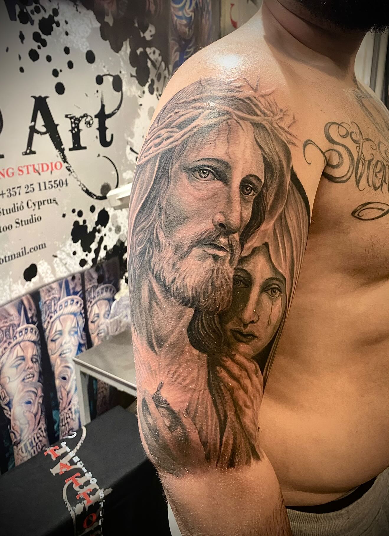 Realistic Tattoo by Andreas Christodoulou