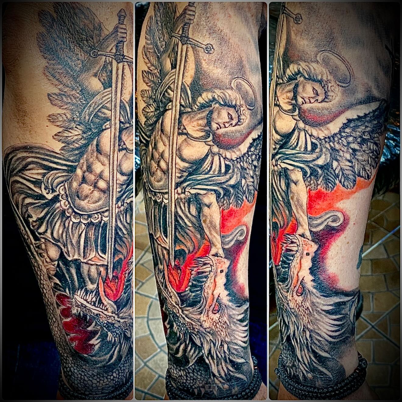 Vibrant Color Tattoo by Andreas Christodoulou