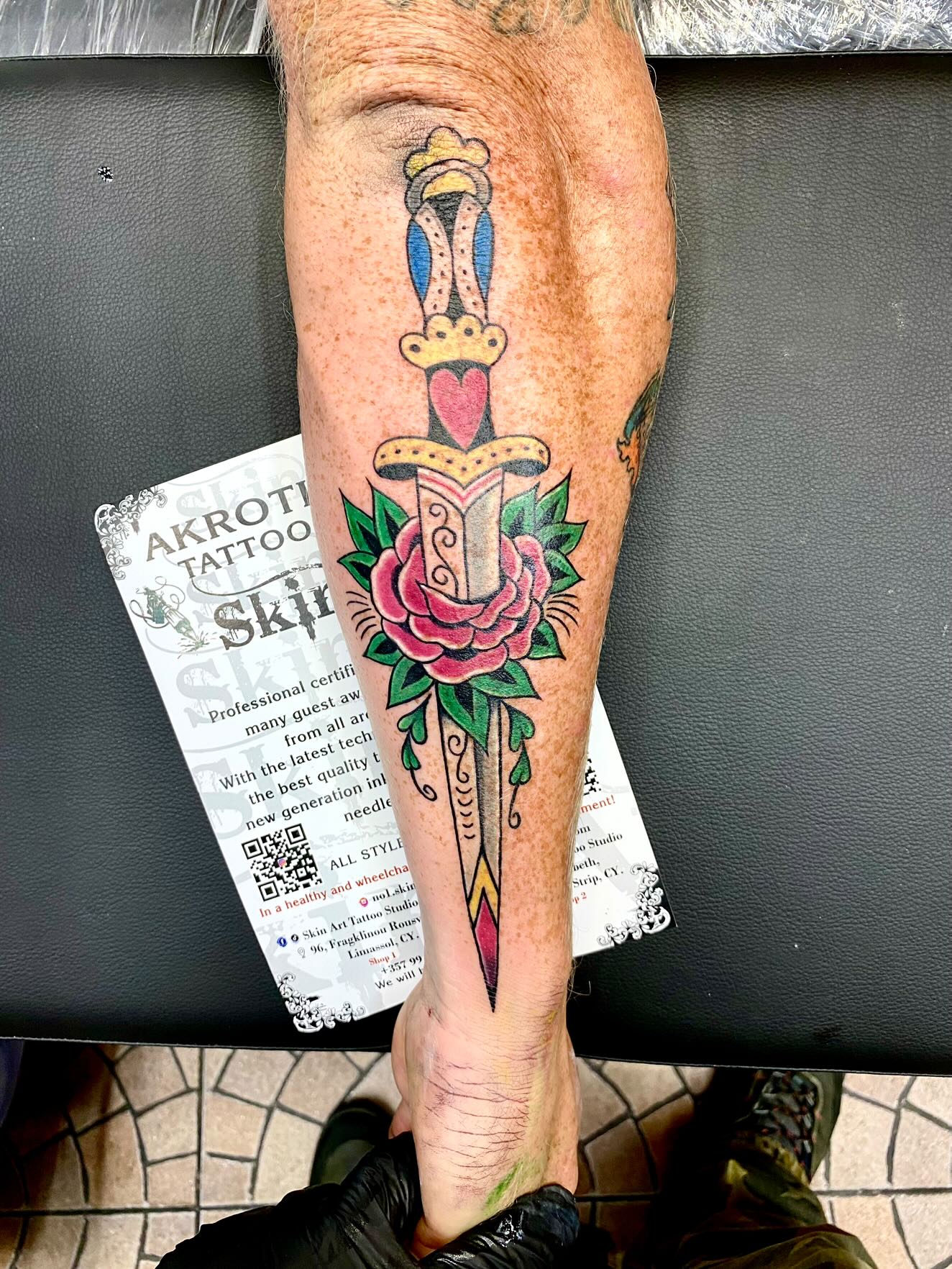 Portrait Tattoo by Andreas Christodoulou