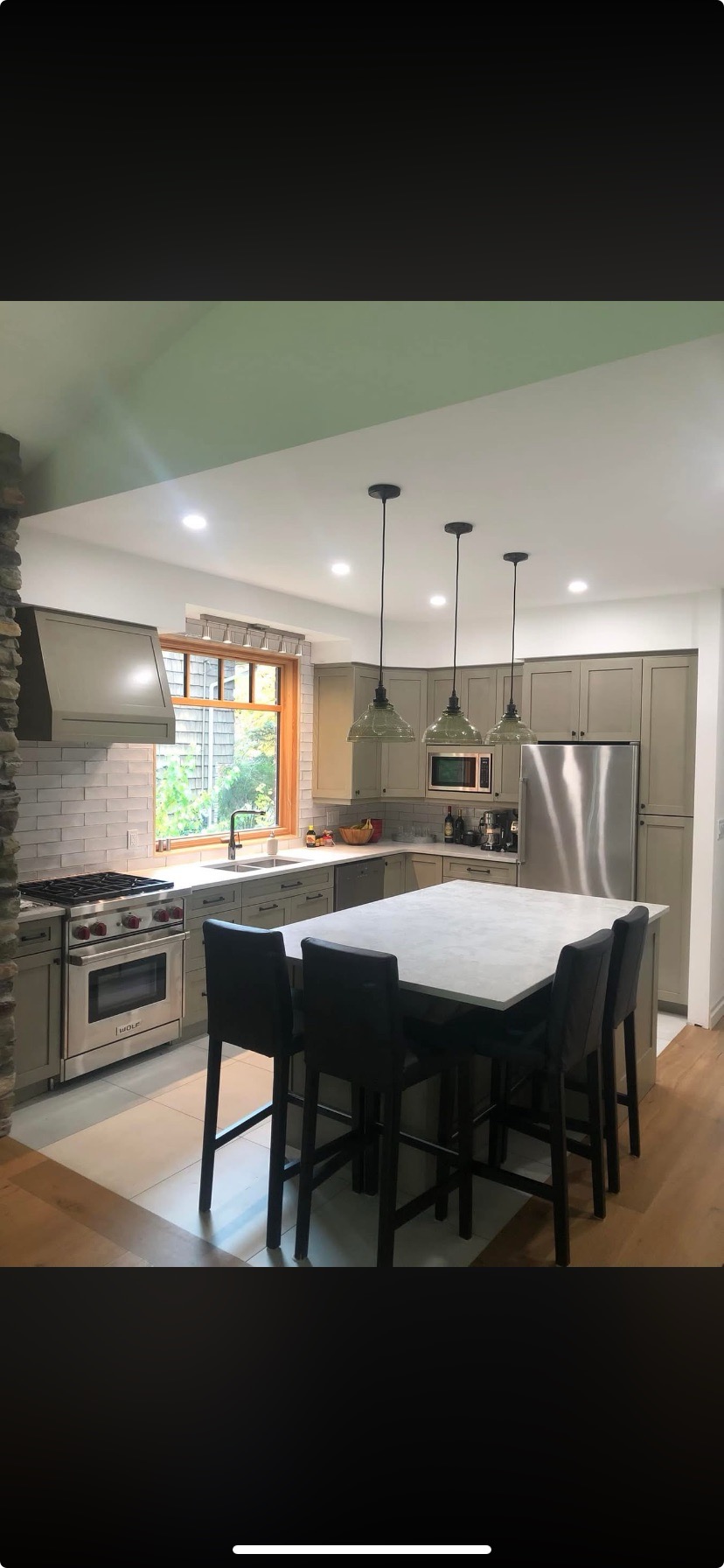 Custom built-in dining room cabinetry and shelving expertly crafted