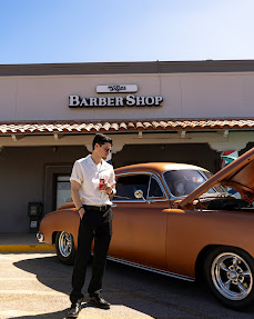 Evan - Master Barber specializing in fresh fades at Texas Edge
