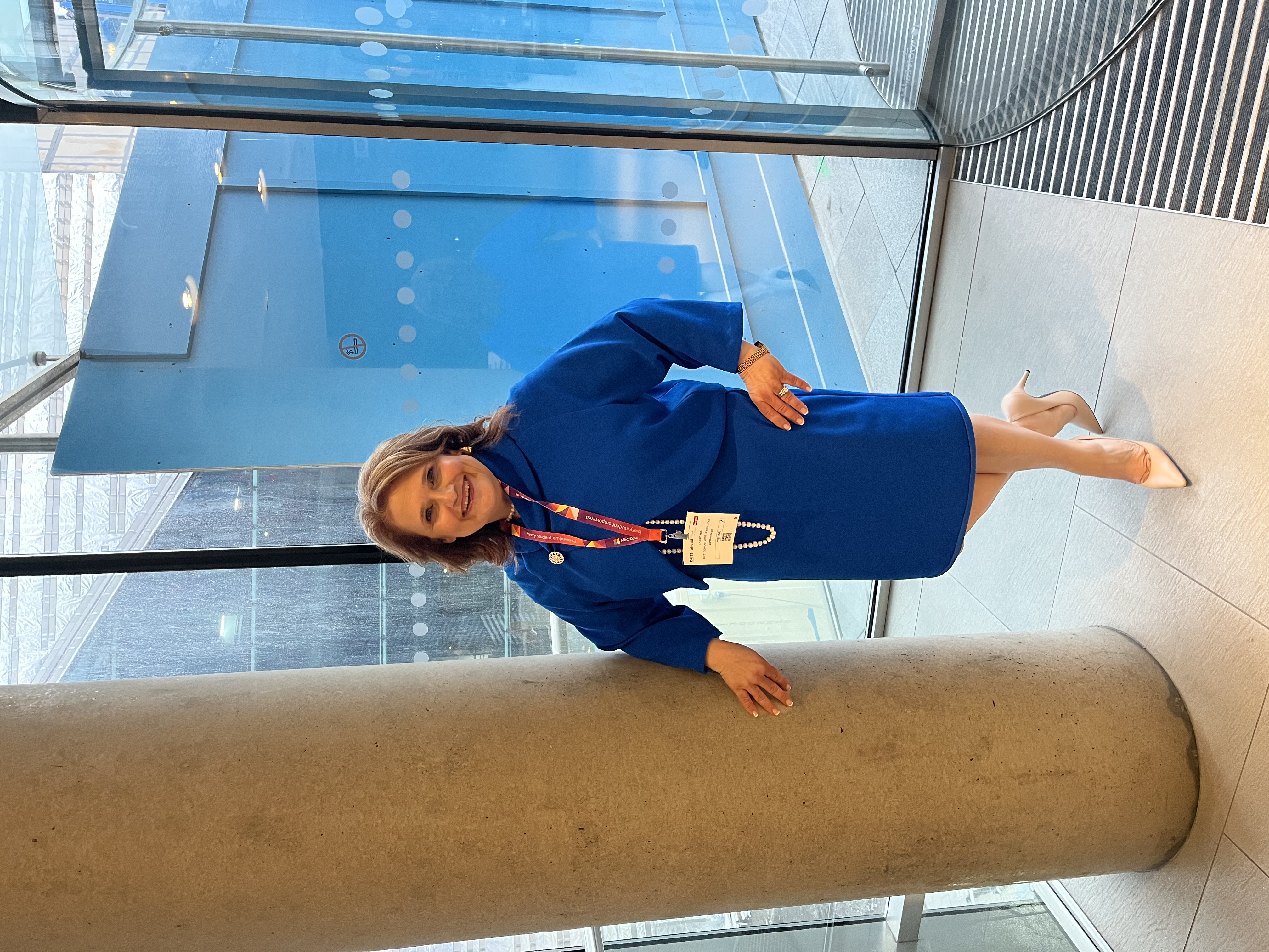 Janice Ross delivering a keynote speech at an international educational equity conference
