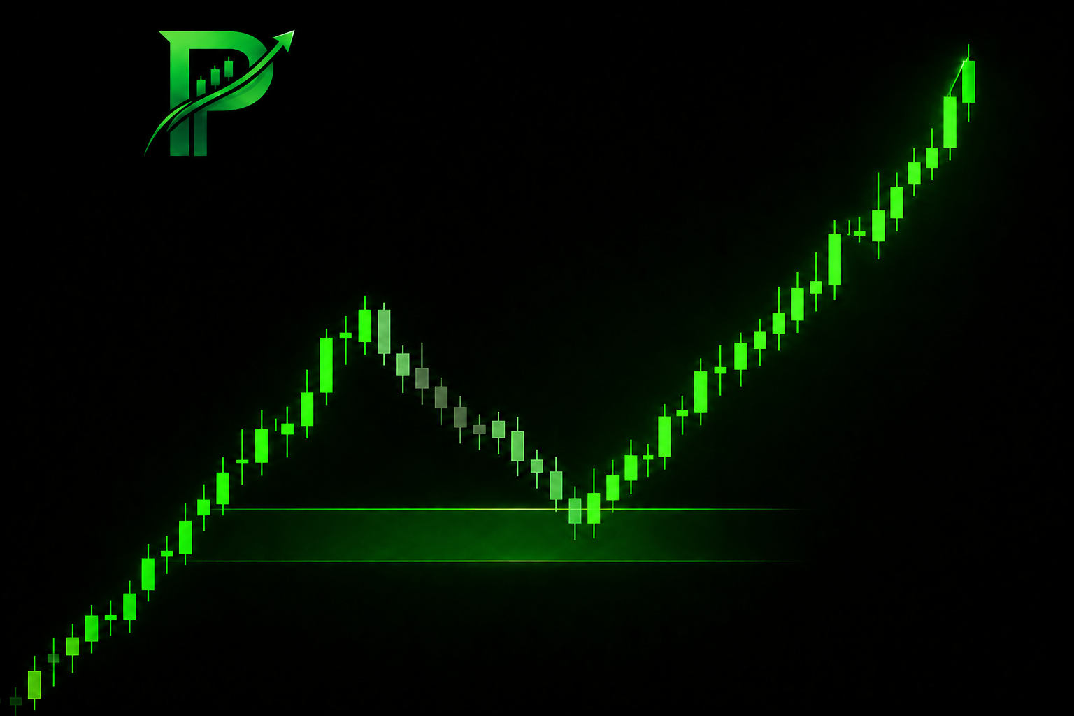 Professional multi-monitor trading desk setup displaying advanced price action charts and institutional order flow