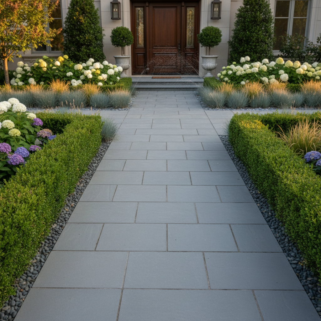 Front Walkway Landscaping
