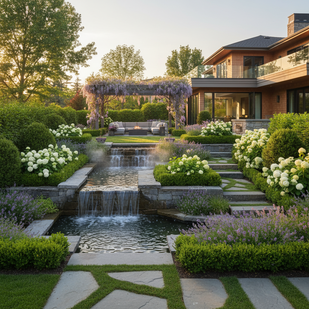 Premium Landscaping Background