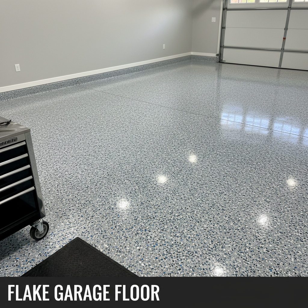 Flake Garage Floor