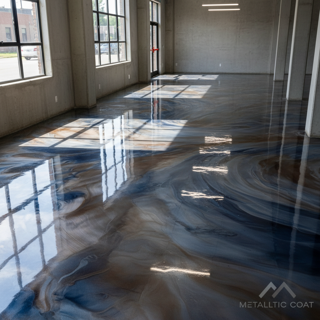 Metallic Floor Coating
