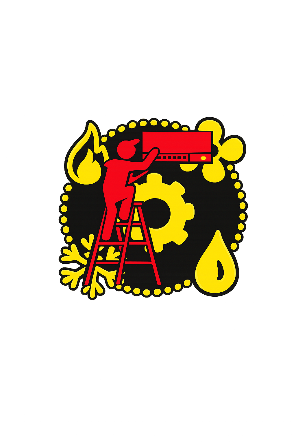 Done Right Plumbing Heating Cooling custom company logo