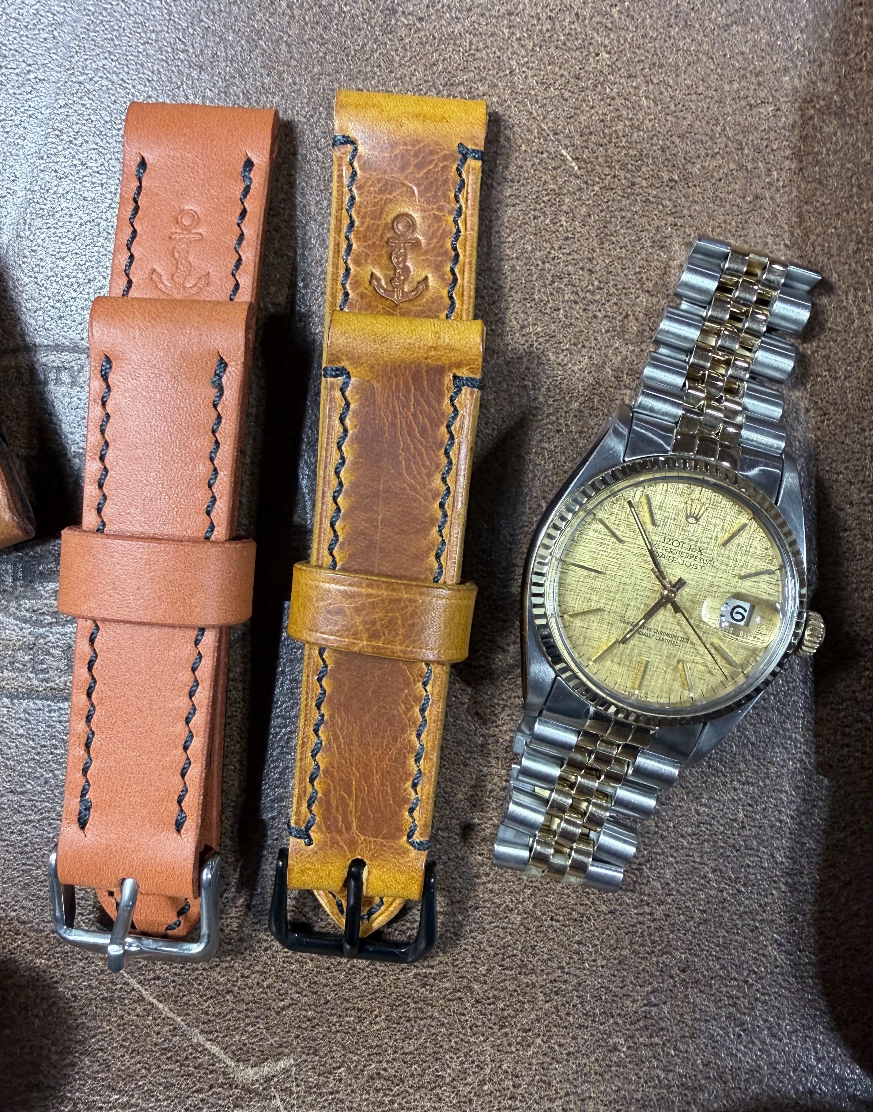 Everyday carry leather goods.
