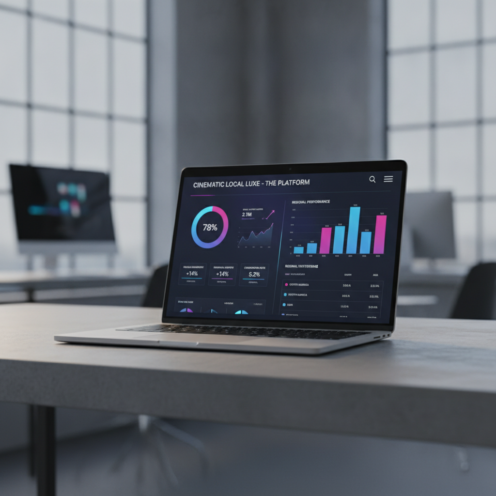 SaaS analytics dashboard