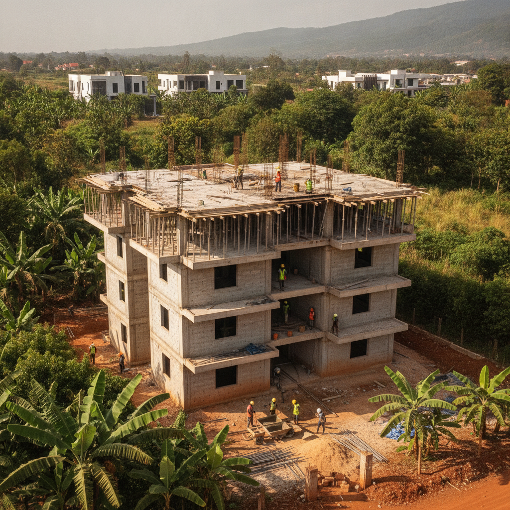 Site web pour artisan du bâtiment en Guinée maçon électricien plombier avec galerie de chantiers et Google Business Profile optimisé pour Conakry