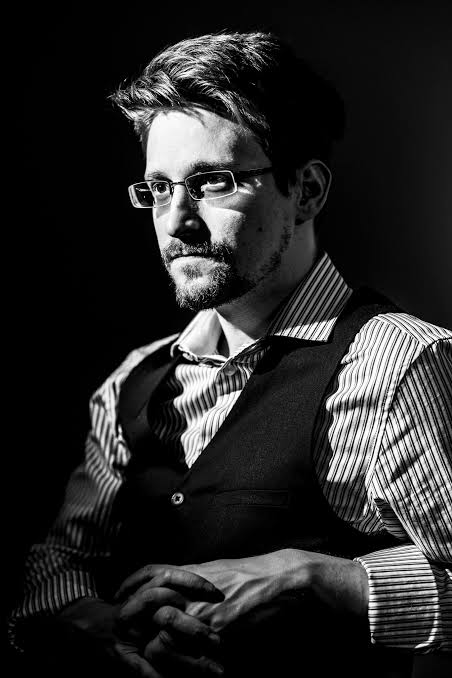 Portrait of whistleblower advocate defending transparency