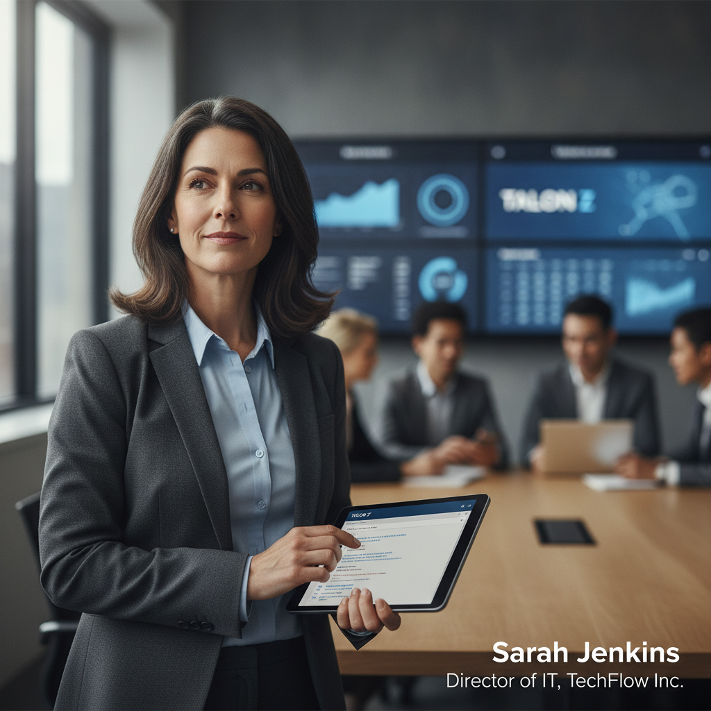 Portrait of an e-commerce founder who scaled her brand with Talon Z agency