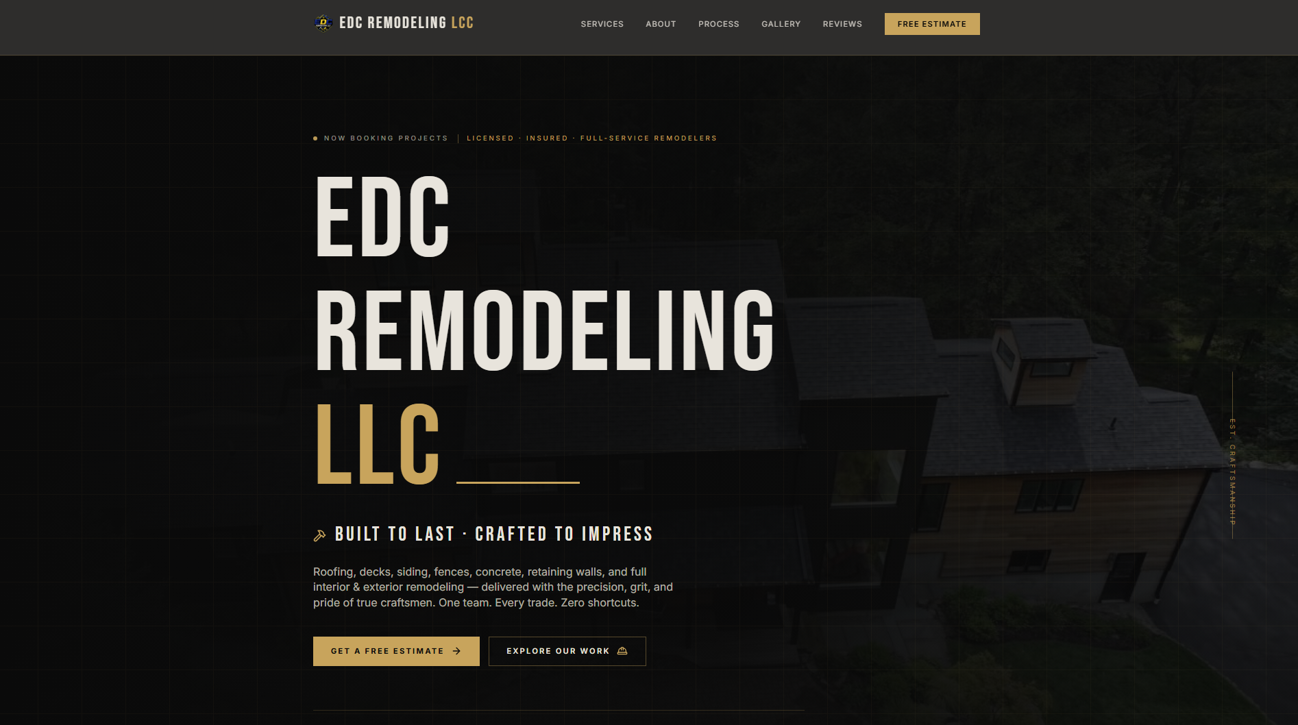 E-commerce website redesign portfolio project