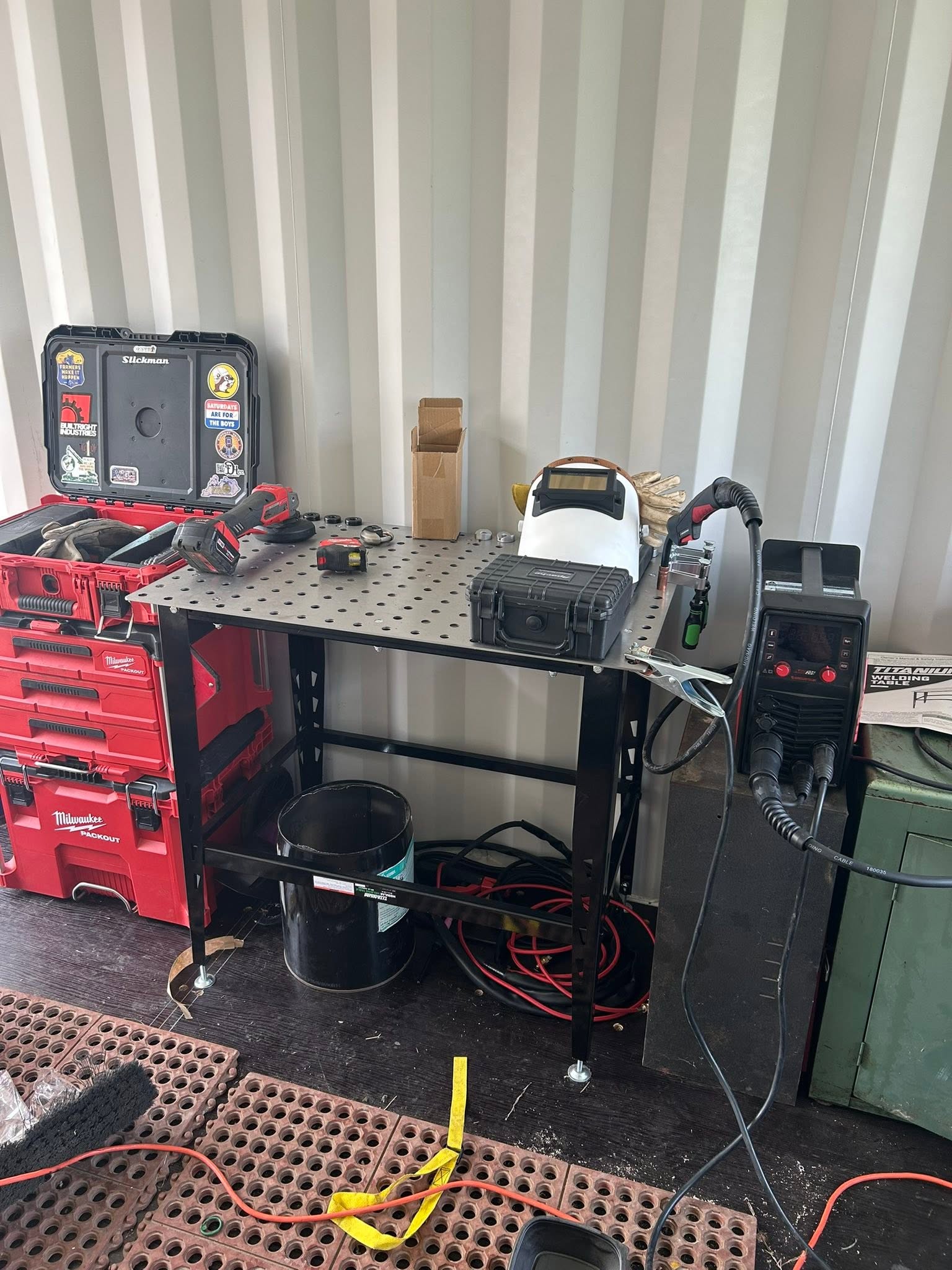 Luke Peck Fab Co professional welding workshop and fabrication equipment
