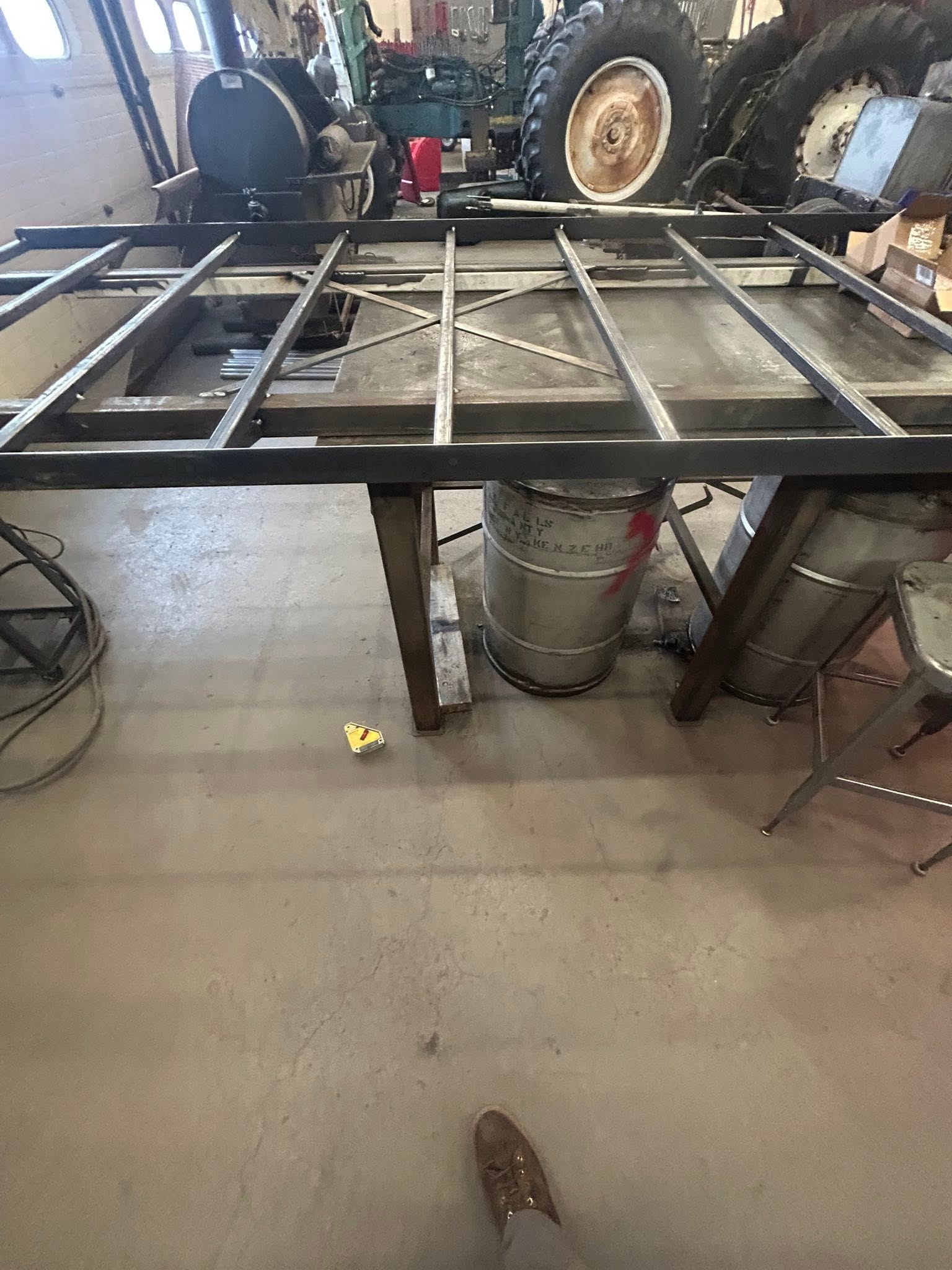 Custom metalwork and fabrication project completed by Luke Peck Fab Co