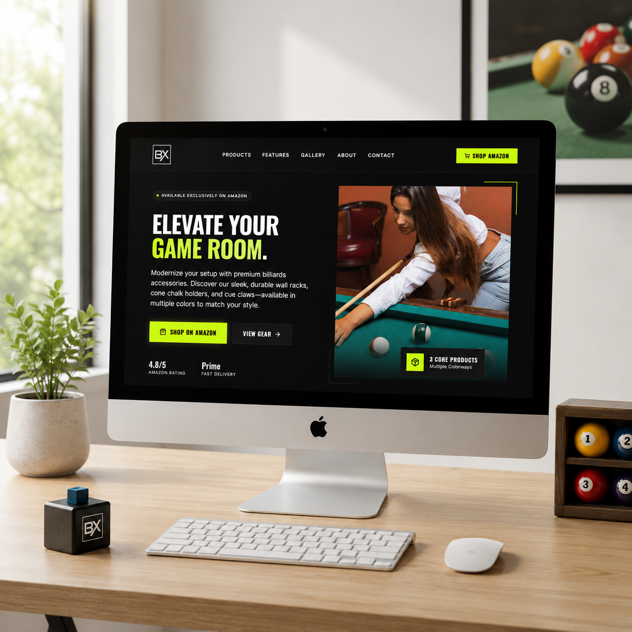 Modern e-commerce website for a local coffee roaster