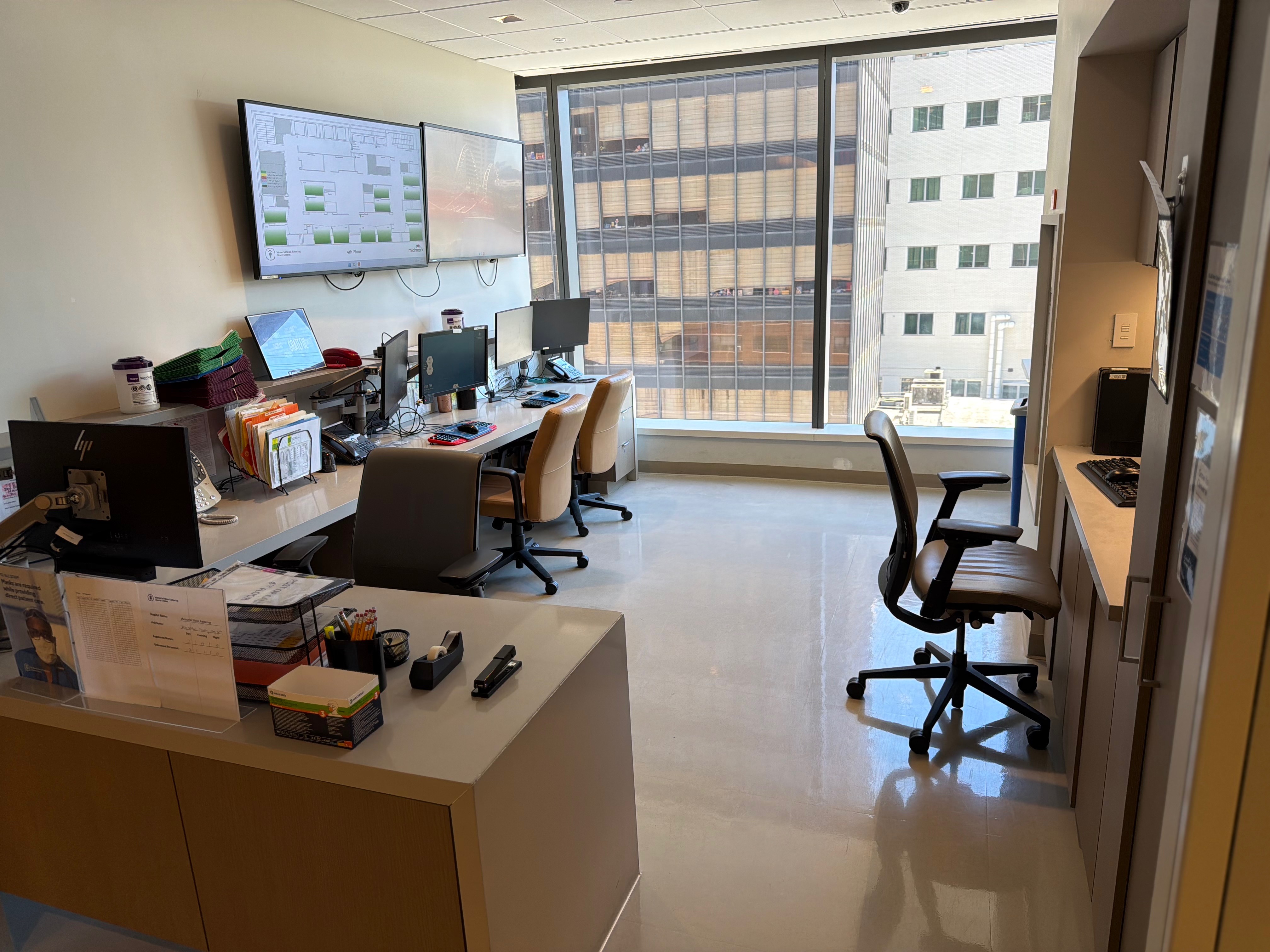 Professional-grade cleaning results in office environment
