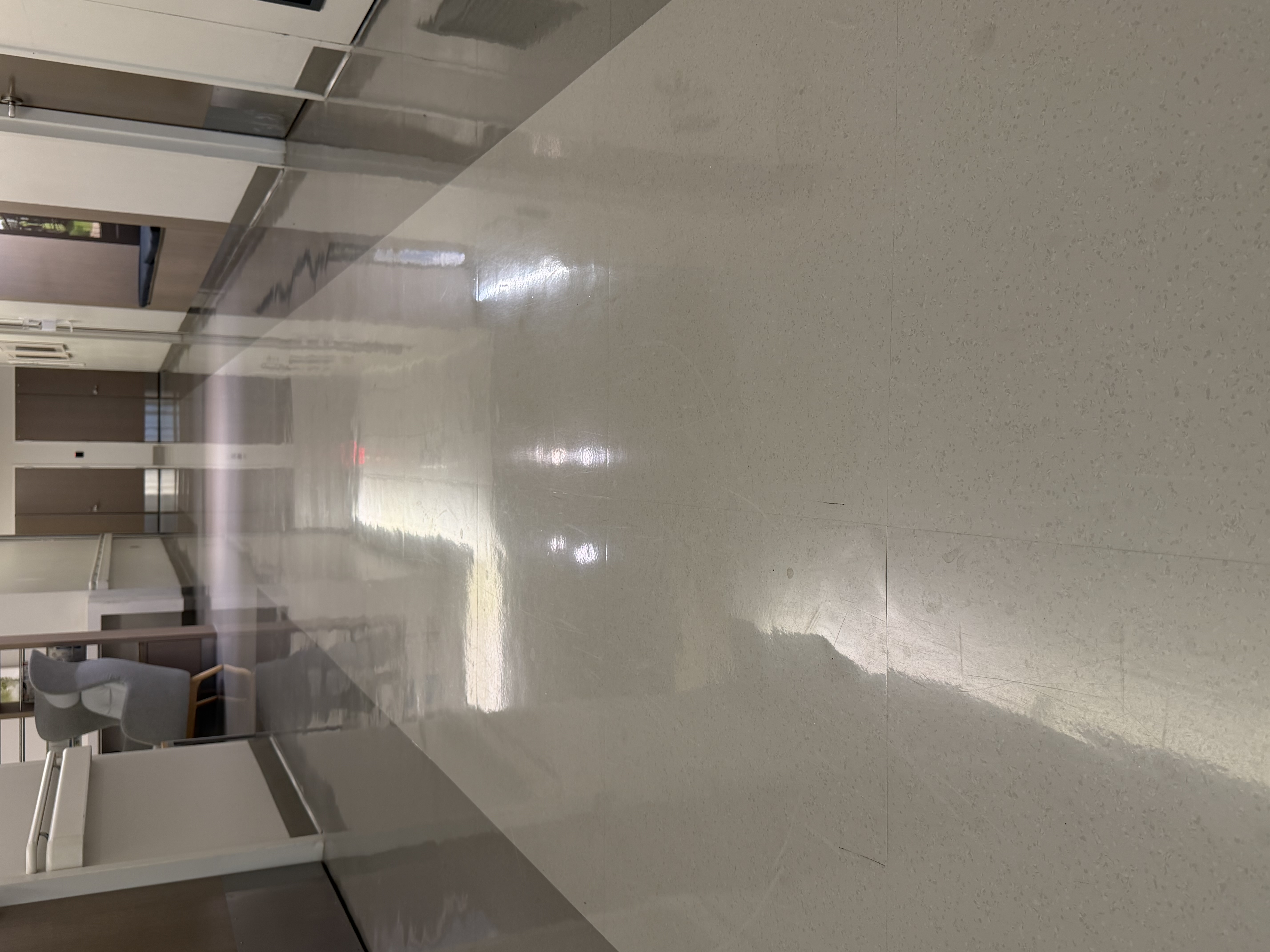 Polished and pristine commercial interior post cleaning