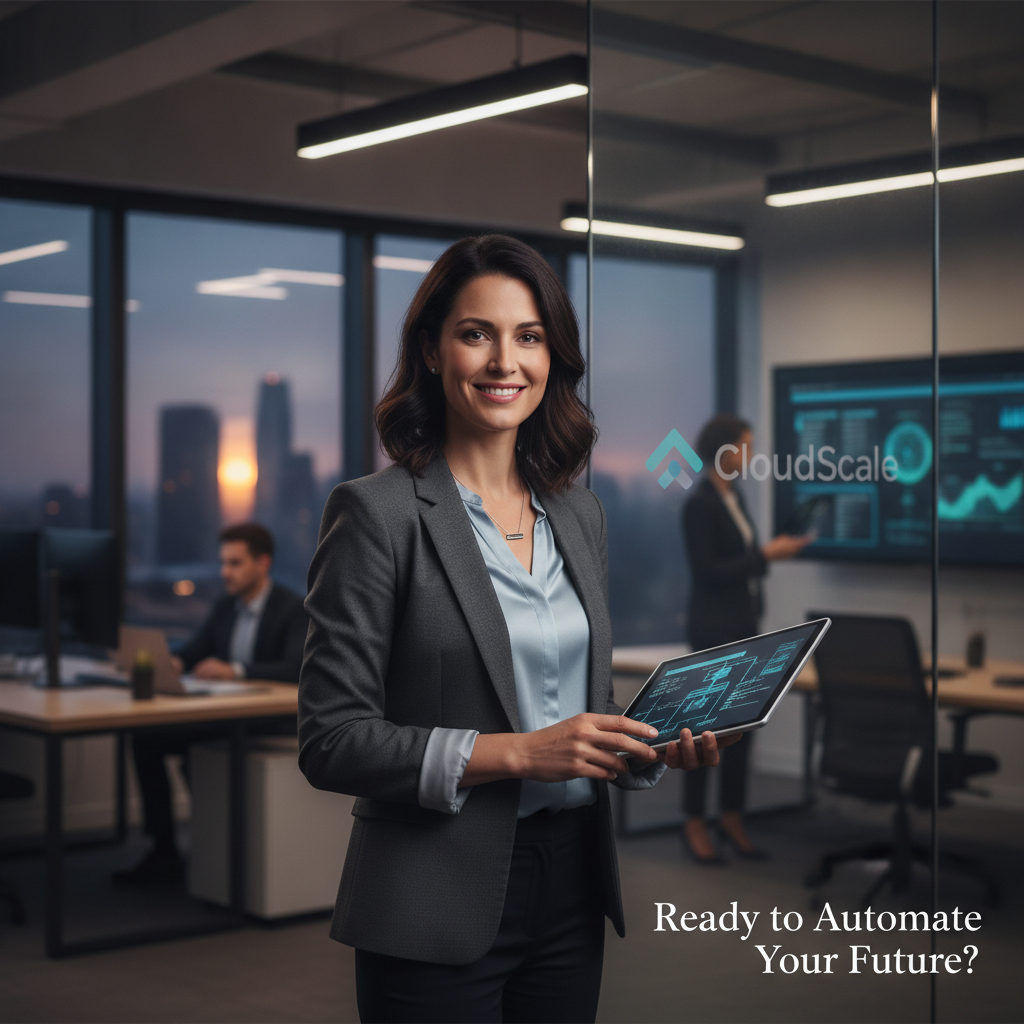 Portrait of Emily Carter, Marketing Director of a SaaS company