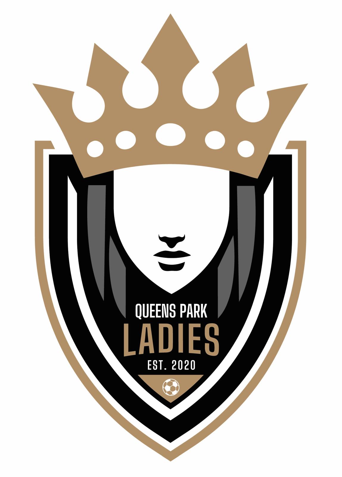 Queens Park Ladies team logo crest badge