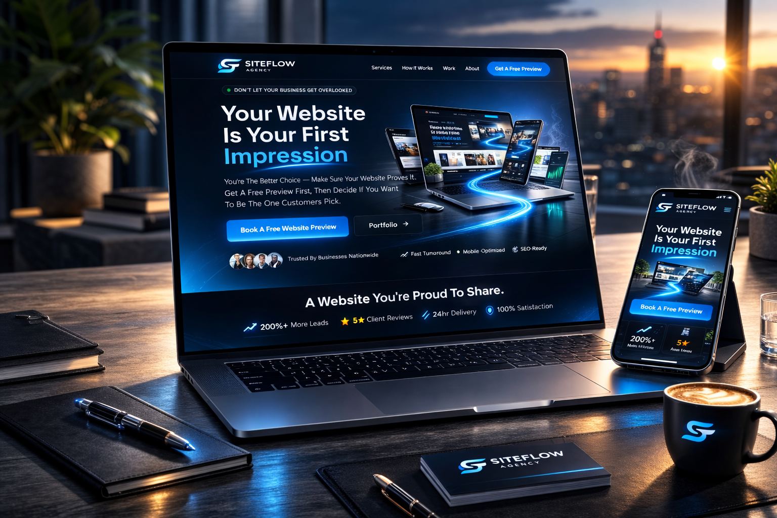 Website Preview Example