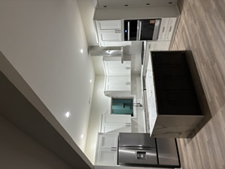 Minimalist light gray custom closet wardrobe system