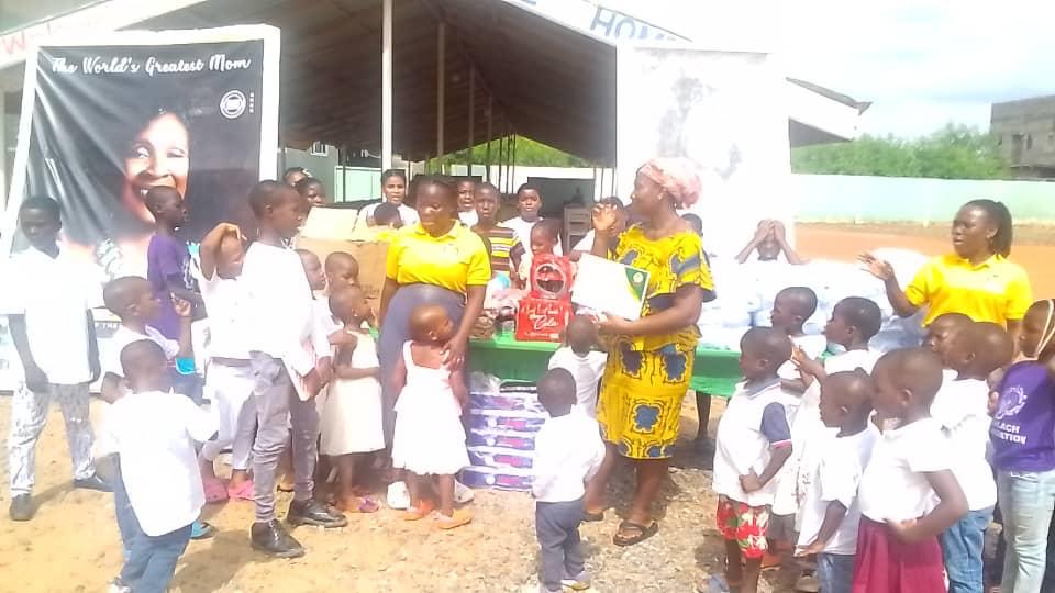 Happy orphans and widows thriving in a supportive community