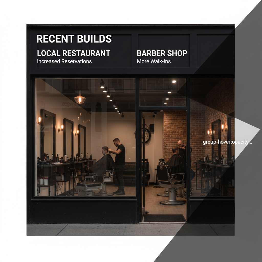 Barber Shop Mockup